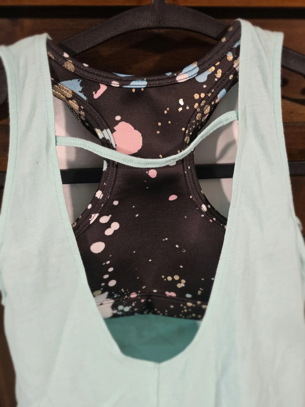 Justice mint racerback